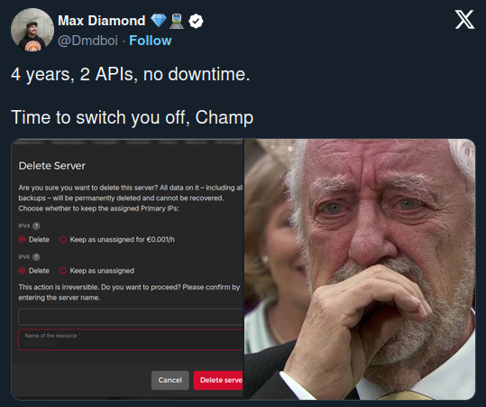 Change request comment